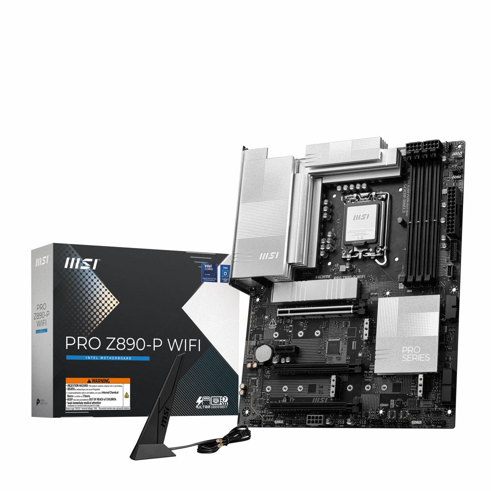 MSI PRO Z890-P WIFI | Socket LGA 1851 | Intel Z890 | 4xDDR5 | ATX | Moederbord - Matmuis - Matmuis