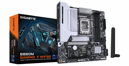 Gigabyte B860M GAMING X WIFI6E | Socket LGA 1851 (V1) | Intel B860 | 4xDDR5 | Micro ATX | Moederbord - Matmuis - Matmuis