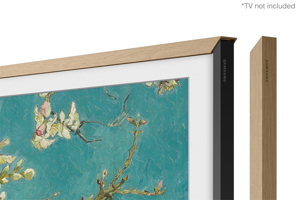 Samsung Lijst voor 32'' Samsung the Frame TV - Teakhout Look - Matmuis