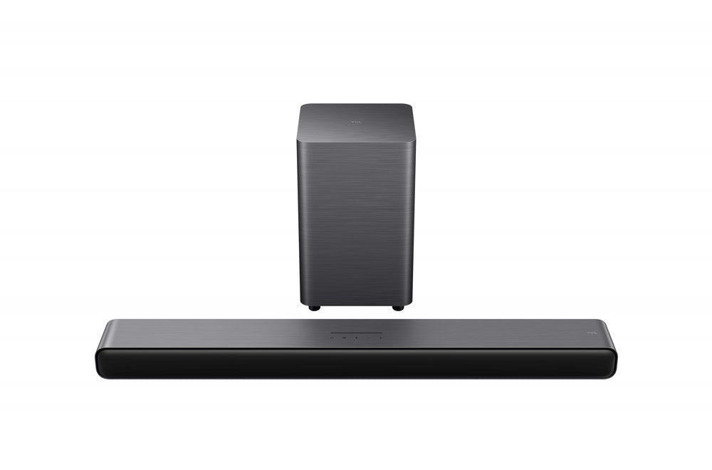 TCL S55HE Titanium Soundbar | 2.1-kanaals | Zwart - Matmuis