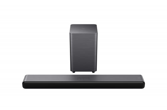 TCL S55HE Titanium Soundbar | 2.1-kanaals | Zwart - Matmuis