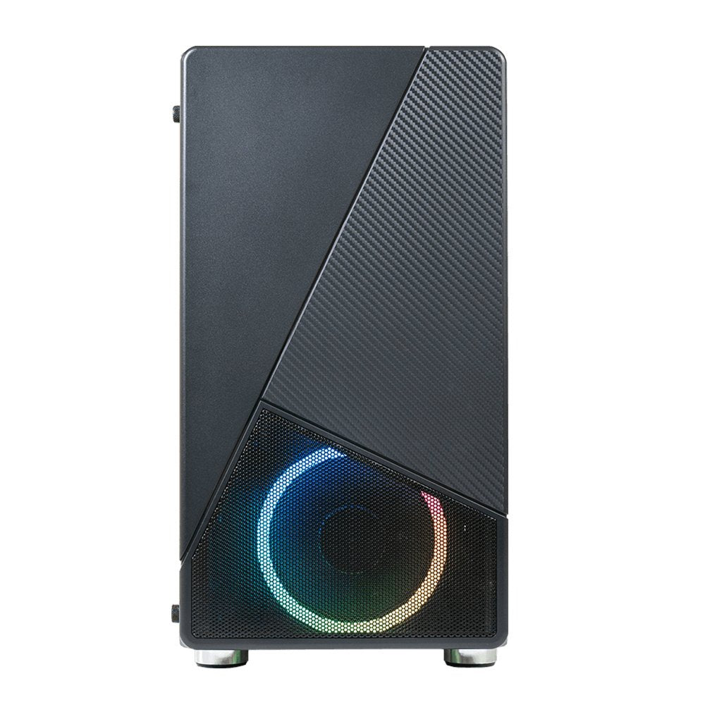 Azza Noir 130 RGB | Micro Tower Case | Zwart - Matmuis