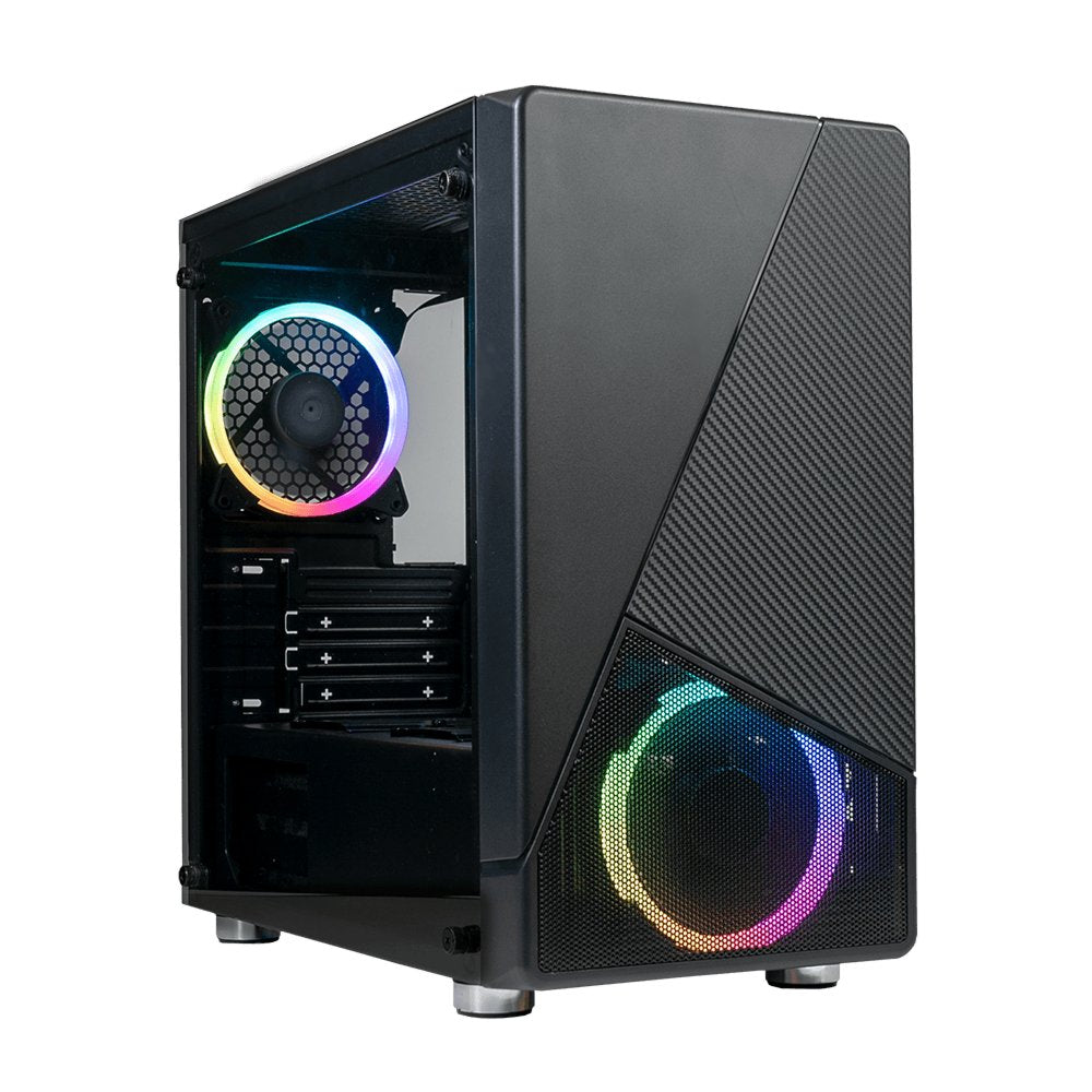Azza Noir 130 RGB | Micro Tower Case | Zwart - Matmuis