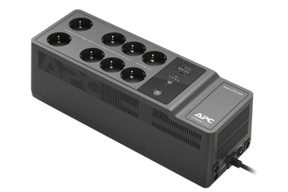 APC Back-UPS BE850G2-GR | 850 VA | 8 Schuko Stopcontacten (6 op Accu) | USB Type-A & C | AVR Spanningstabilisatie | Bescherming tegen Stroomstoringen - Matmuis