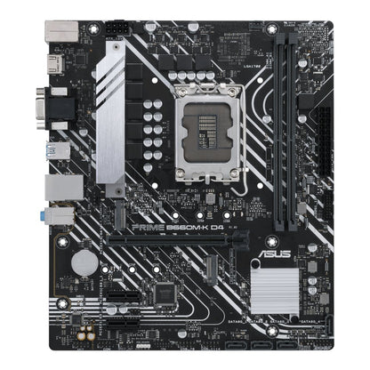 ASUS PRIME B660M-K D4 | Socket LGA 1700 | Intel B660 | 2xDDR4 | ATX | Moederbord - Matmuis - Matmuis