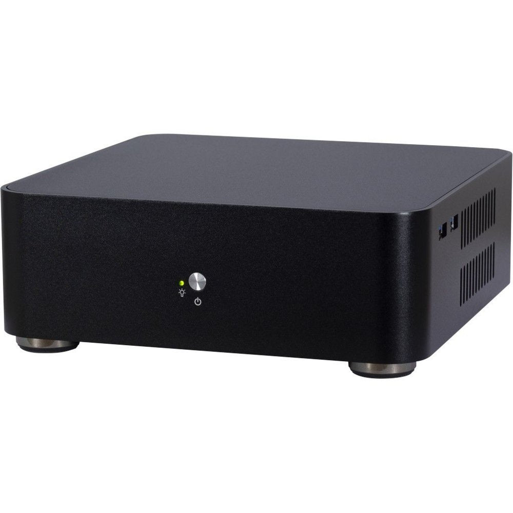Inter-Tech ITX A60 | Mini-ITX Case | 60 Watt Voeding | Zwart - Matmuis