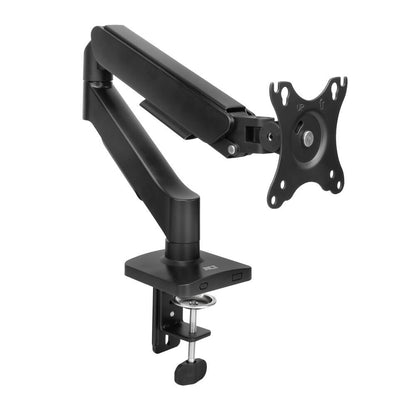 ACT AC8313 Essentials | Verstelbare Monitor-bureaubeugel | Tot 35" | Max 9 kg | VESA 75x75 / 100x100 | 1 Monitor | Gasveer - Matmuis - Matmuis