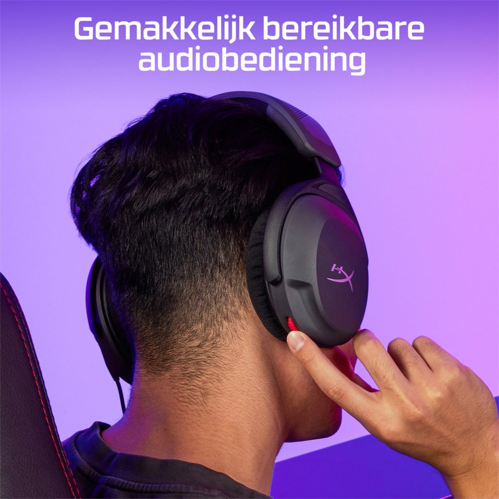 HyperX Cloud Stinger 2 Core | Bedrade Over-ear Gaming Headset | 3.5mm | Zwart - Matmuis - Matmuis