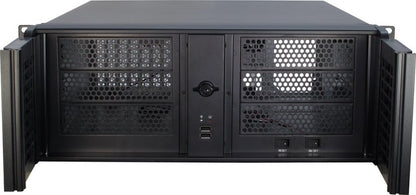 Inter-Tech IPC 4U-4098-S | Server Rack Case | Zwart - Matmuis