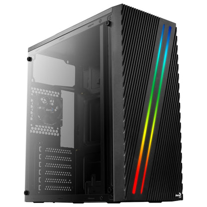 Aerocool Streak | MicroATX/Mini-ITX Behuizing | RGB Frontpaneel | USB 3.2 & 2x USB 2.0