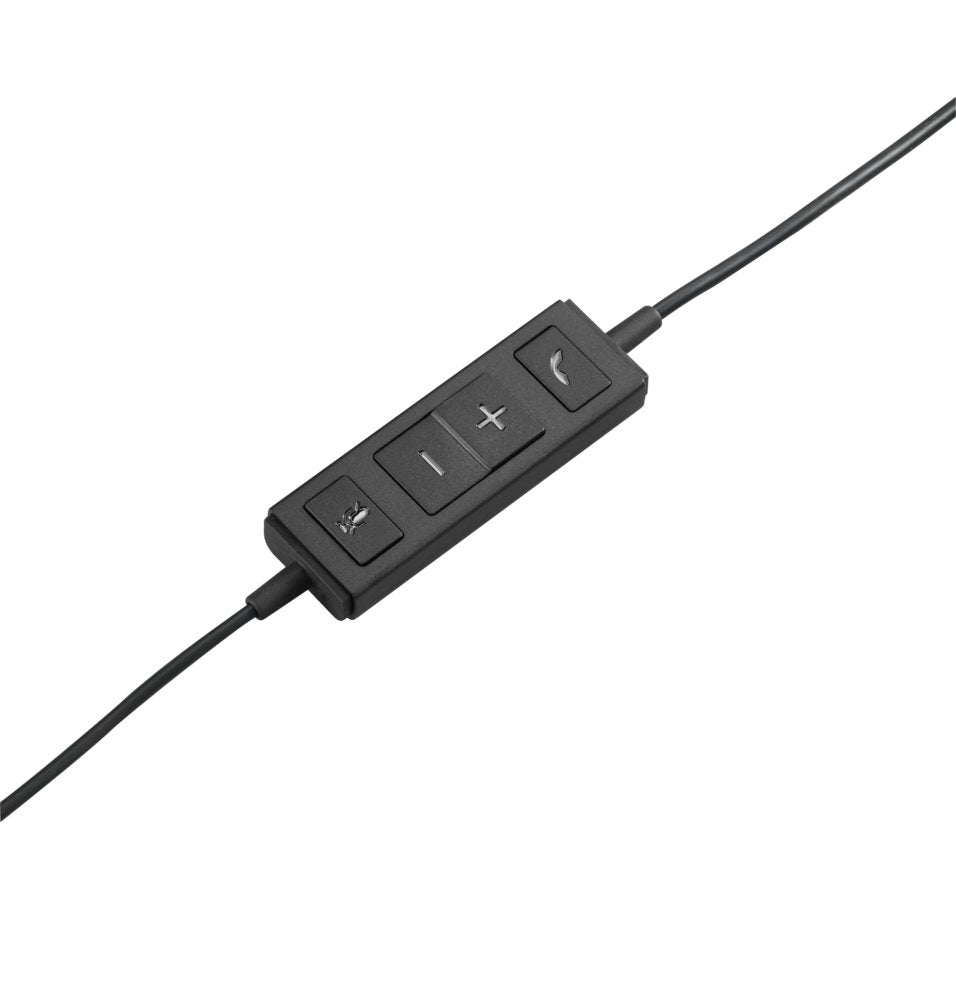 Logitech H570e | Bedrade On-ear Mono Headset | USB-A | Zwart