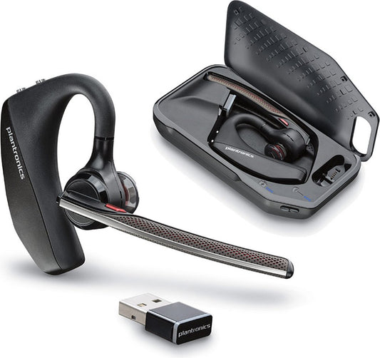 Plantronics Voyager 5200 UC | Draadloze Mono On-Ear Headset | Bluetooth | Zwart - Matmuis - Matmuis