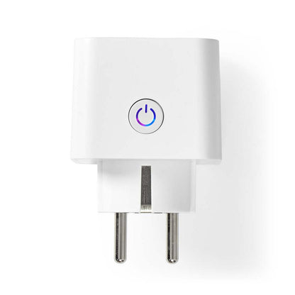 Nedis WIFIP121FWT | Wi-Fi Smart Plug | 3680 W | Energiemeter | Spraakbediening | Wit - Matmuis