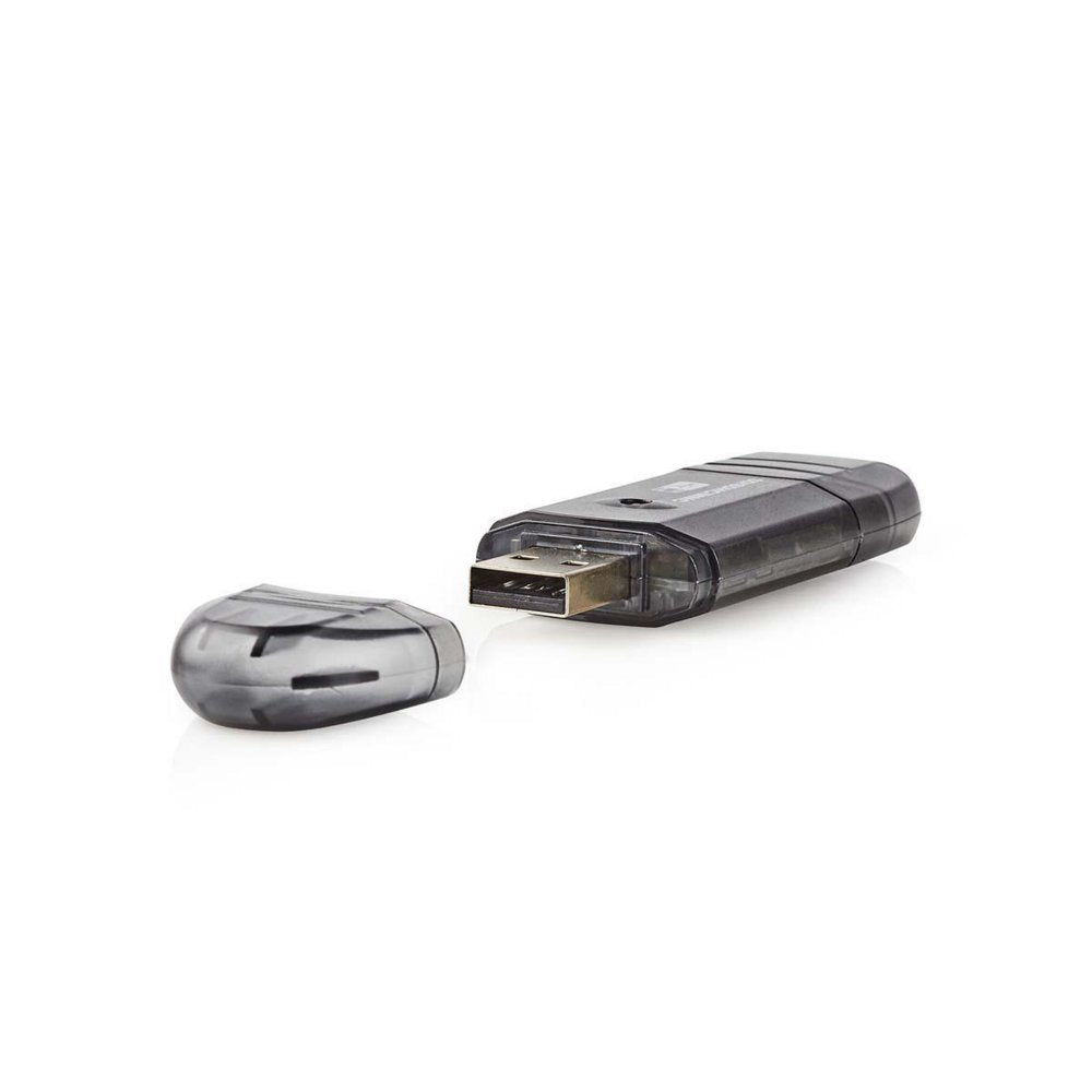 Nedis CRDRU2100BK | Geheugenkaartlezer | USB 2.0 | Zwart - Matmuis