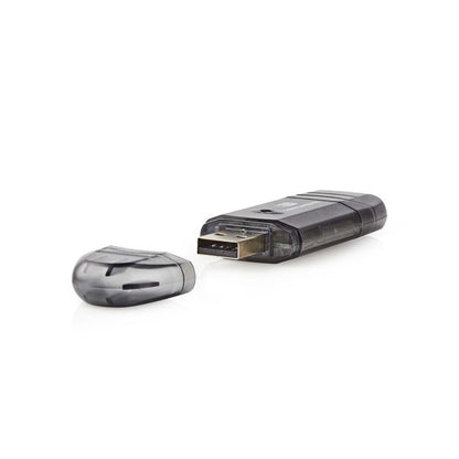 Nedis CRDRU2100BK | Geheugenkaartlezer | USB 2.0 | Zwart - Matmuis