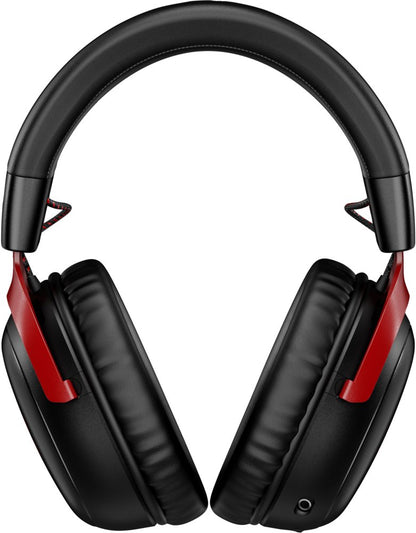 HyperX Cloud III | Draadloze Over-ear Gaming Headset | USB-A & USB-C Receiver | Zwart/Rood - Matmuis - Matmuis