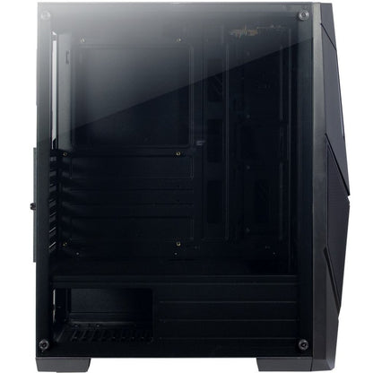 Inter-Tech IT-3303 Hornet RGB | Midi Tower Case | Zwart - Matmuis
