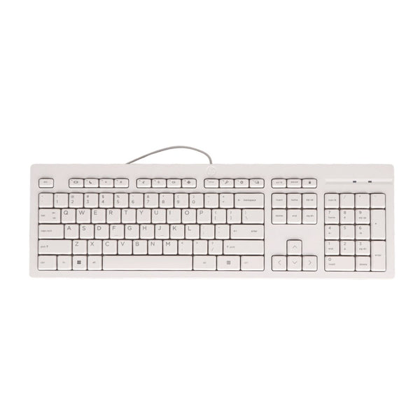 QWERTZ | HP 125 Wit | Bedraad Toetsenbord | QWERTZ