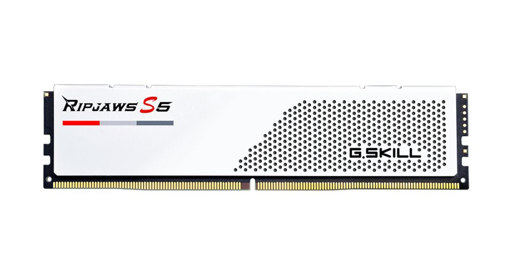 G.Skill Ripjaws S5 Wit | 32GB 2x16GB DDR5 | 5200MHz | DIMM | CL36 | Geheugenmodule | RAM - Matmuis - Matmuis