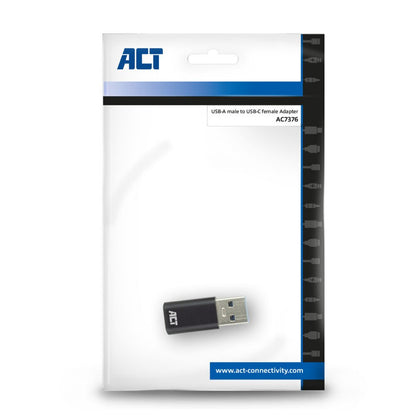 ACT adapter | USB-A male naar USB-C female | AC7376 - Matmuis - Matmuis