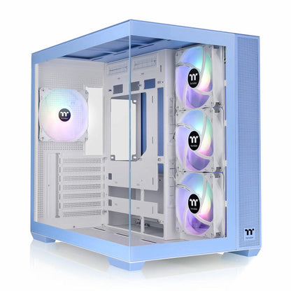Thermaltake View 380 TG ARGB | Mid Tower Case | Hydrangea Blue (CA-1Z2-00MFWN-00) - Matmuis