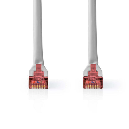 Nedis CCGL85220GY150 | Netwerkkabel Cat6 SF/UTP | 15 m | Grijs | RJ45 Male-naar-RJ45 Male - Matmuis - Matmuis