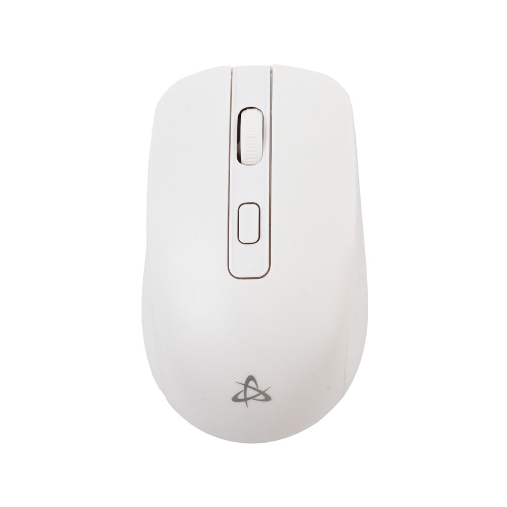 SBOX WM-837W | Draadloze Muis | Links- en Rechtshandig | RF | 1600 DPI | Wit - Matmuis