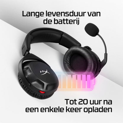 HyperX Cloud Stinger 2 | Draadloze Over-Ear Headset | USB-A Receiver | Zwart - Matmuis - Matmuis