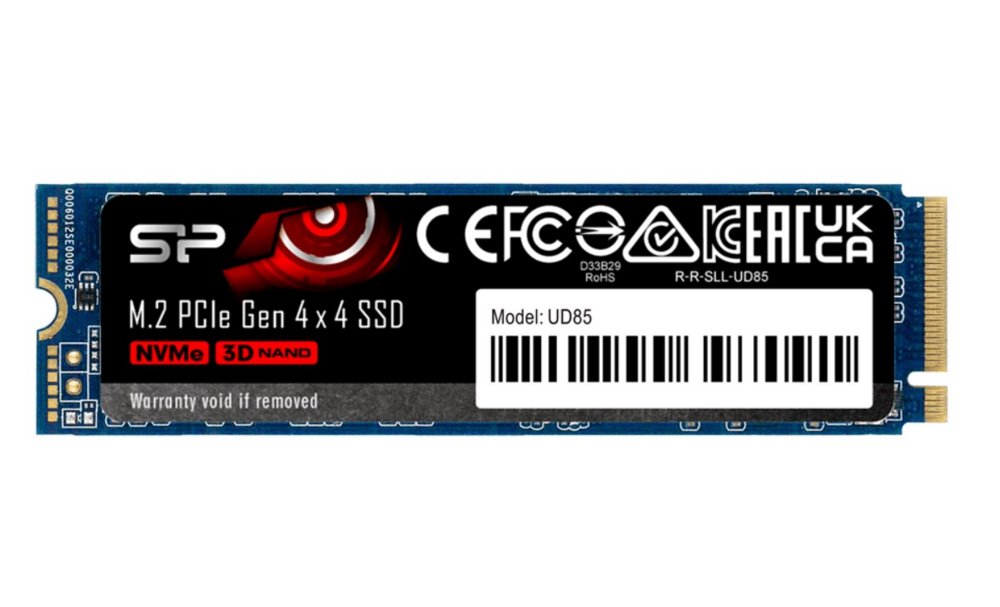 Silicon Power UD90 | 2TB NVMe SSD | M.2 | Gen4 | 3.600MB/s Lezen | 2.800MB/s Schrijven - Matmuis