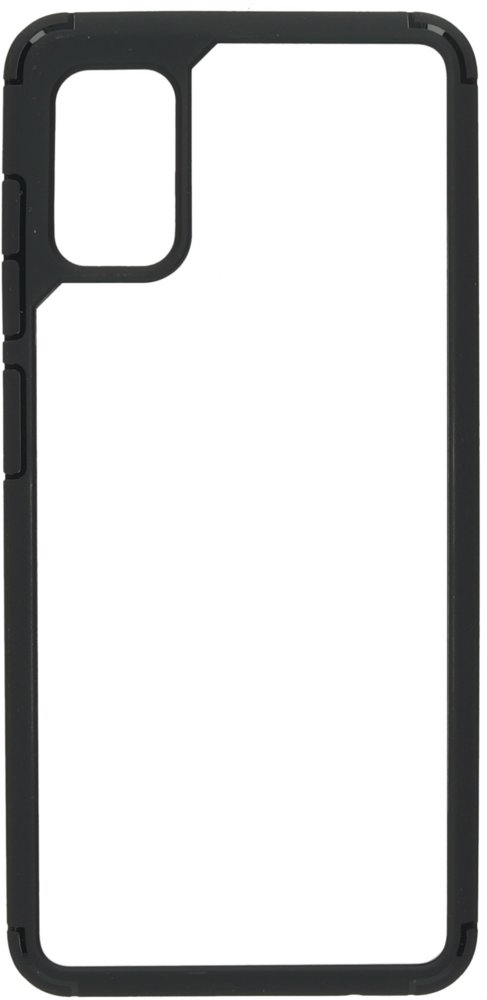 Mobiparts Rugged Clear Case | Samsung Galaxy A41 (2020) | Black