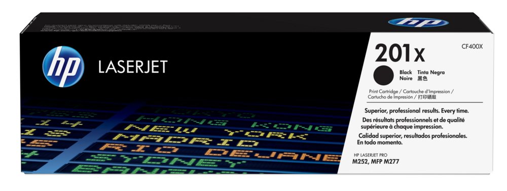 HP 201X (CF400X) | Tonercartridge | Origineel | Zwart | Hoge capaciteit | LaserJet - Matmuis - Matmuis