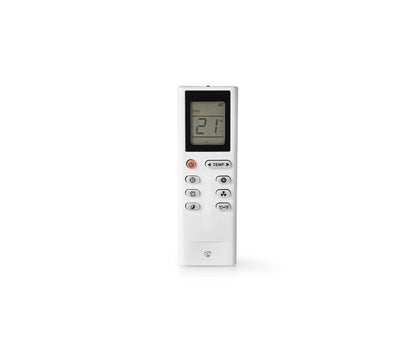 Nedis WIFIACMB1WT9 | Mobiele airconditioner | 3-in-1: koelen, ontvochtigen, ventileren | 9000 BTU | Wi-Fi & app-bediening | 65 dB | Wit