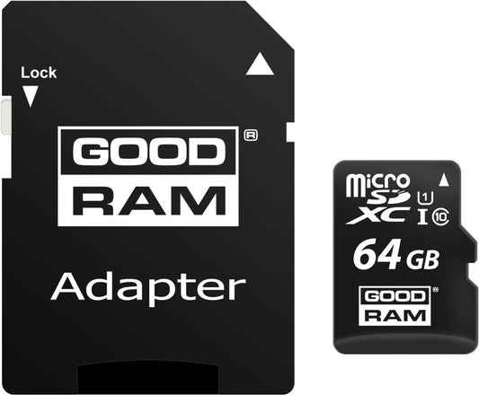 Goodram M1AA | MicroSDXC | 64GB | Class 10 | UHS-I U1 - Matmuis - Matmuis