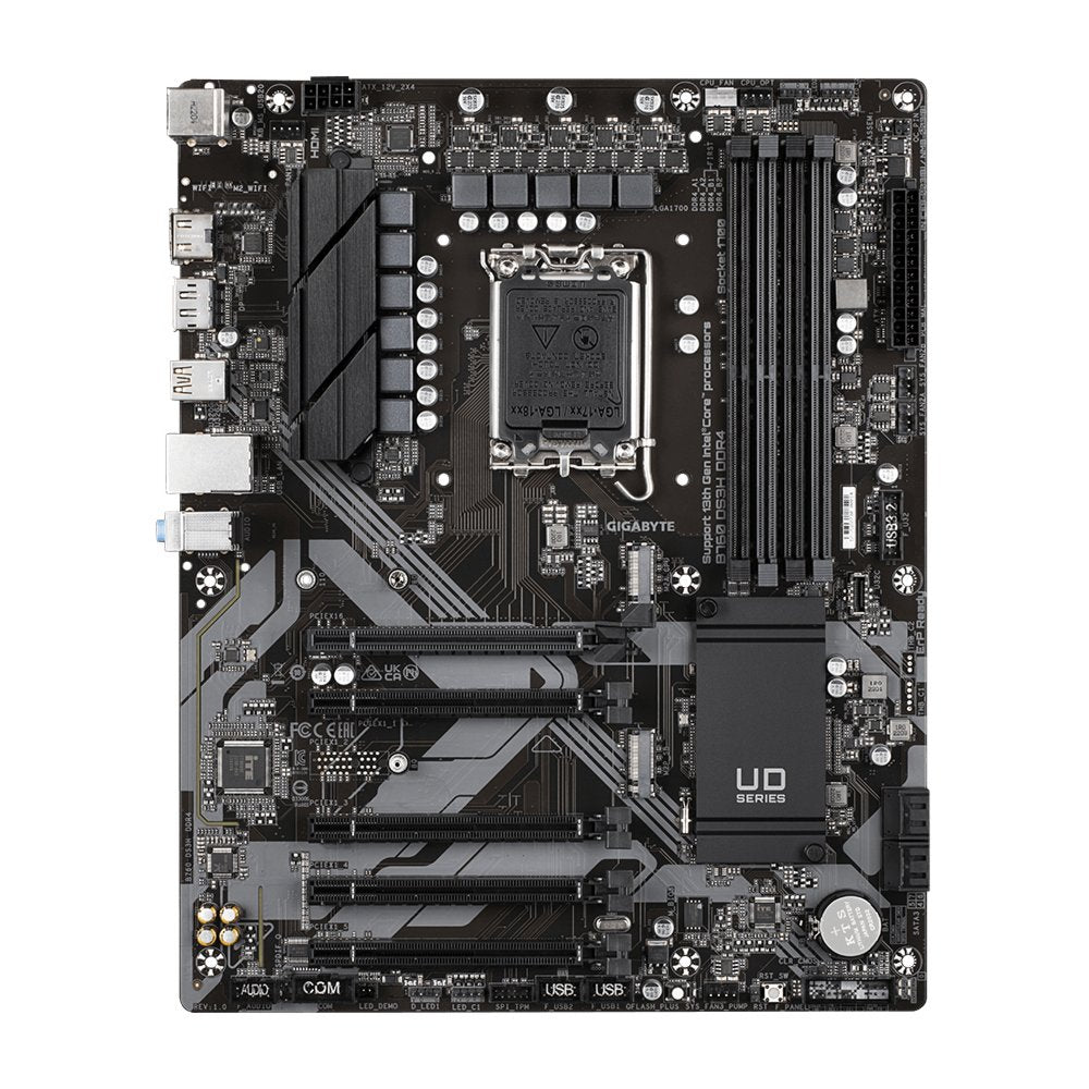 Gigabyte B760 DS3H | Socket LGA 1700 | Intel B760 | 4xDDR4 | ATX | Moederbord - Matmuis - Matmuis