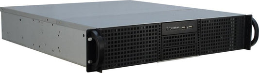Inter-Tech IPC 2U-20248 | Server Rack Case | Zwart - Matmuis