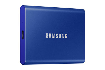 Samsung T7 | Externe SSD | 1TB | USB 3.2 Gen2 | 1.050MB/s Lezen | 1.000MB/s Schrijven | Blauw - Matmuis - Matmuis