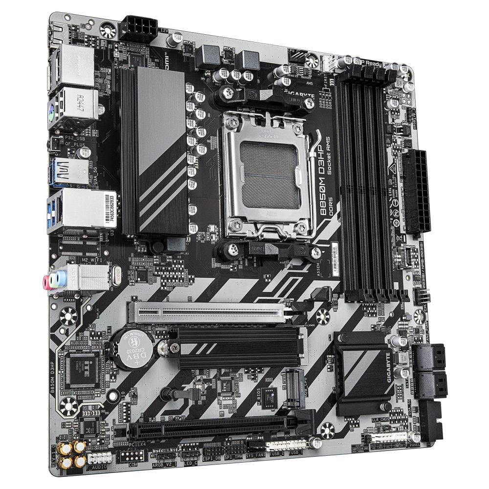 Gigabyte B850M D3HP | Socket AM5 | AMD B850 | 4xDDR5 | Micro ATX | Moederbord - Matmuis - Matmuis