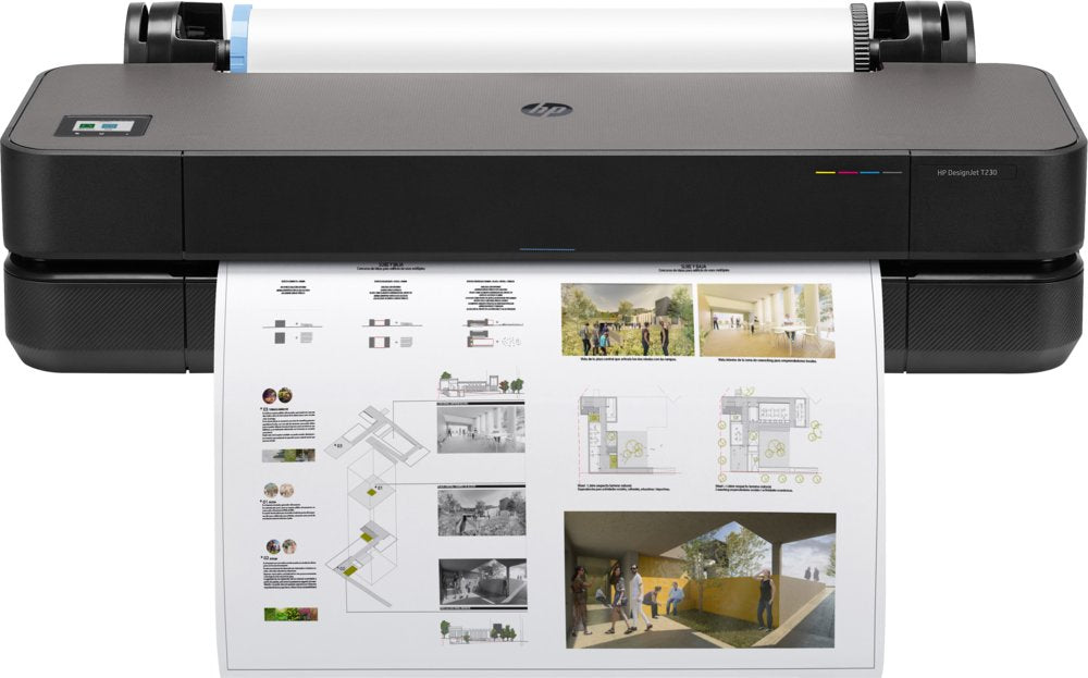 HP DesignJet T230 24'' Grootformaat Inkjetprinter | 2400 x 1200 DPI | Wifi | Kleur - Matmuis - Matmuis