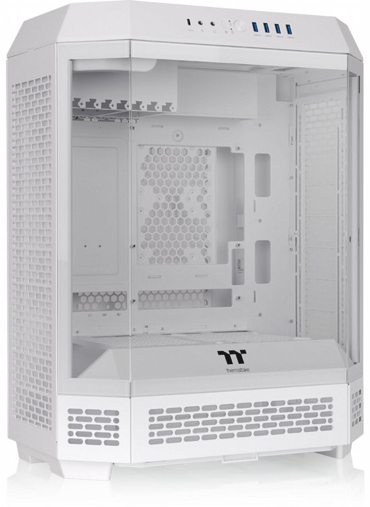 Thermaltake The Tower 600 Snow | Mid Tower Case | Wit (CA-1Z1-00M6WN-00) - Matmuis