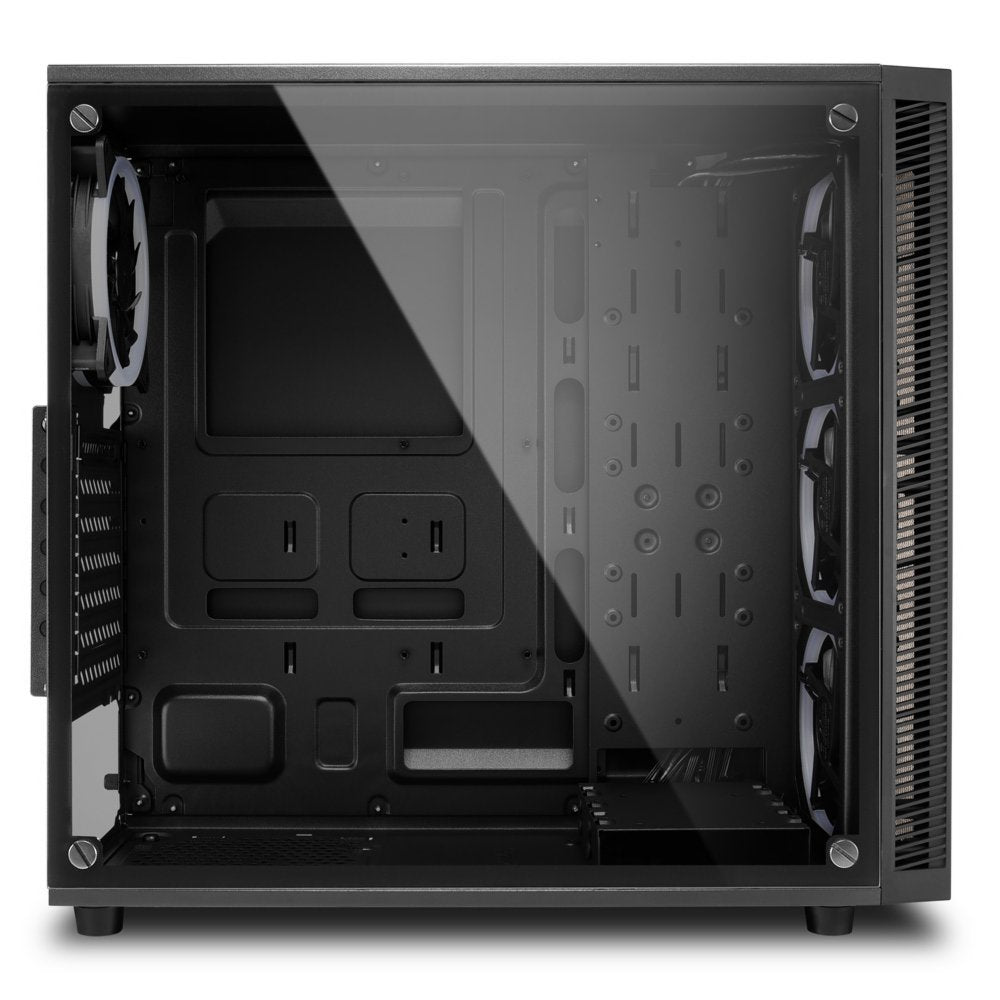 Sharkoon TG4M RGB | Midi Tower Case | Zwart - Matmuis