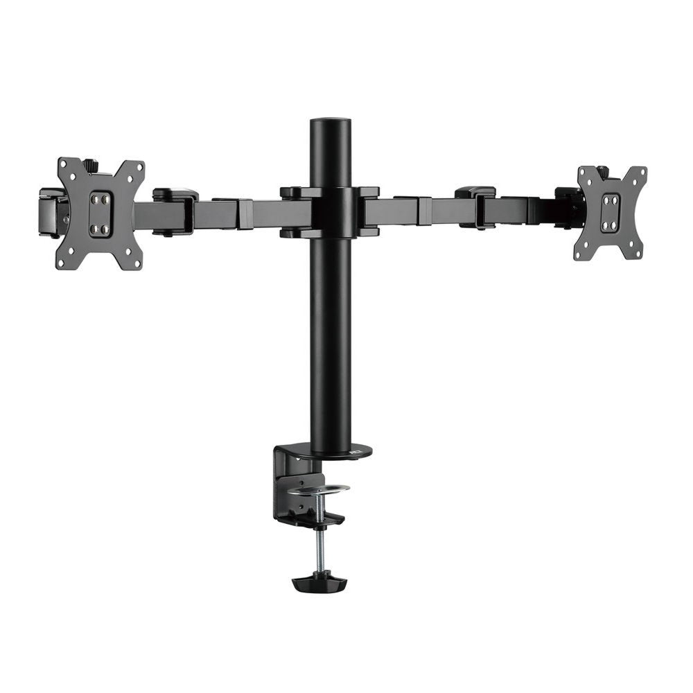 ACT AC8326 | Verstelbare Monitor-bureaubeugel | Tot 32" | Max 12kg | VESA 100x100 | 2 Monitoren | OPEN BOX - Matmuis