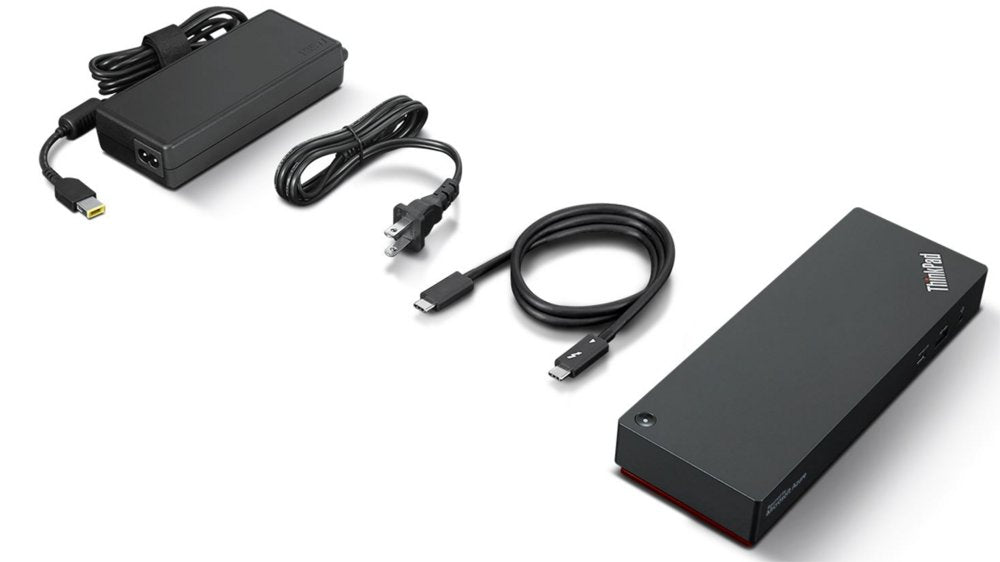 Lenovo ThinkPad Universal Smart Dock | Thunderbolt 4 | Bedraad | Zwart - Matmuis - Matmuis