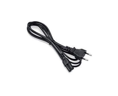 AC Voedingskabel | 2-Pin EU | 1x Euro Stekker | 1 Meter - Matmuis
