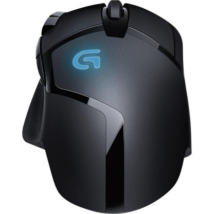 Logitech G402 Hyperion Fury | Bedrade Gaming Muis | Rechtshandig | USB-A | 4000 DPI | Zwart - Matmuis - Matmuis