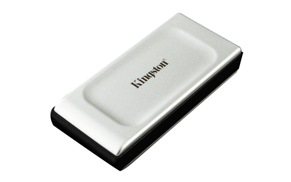 Kingston XS2000 | Externe SSD | 2000GB | USB 3.2 Gen 2x2 | Compact & Snel | Zilver/Zwart - Matmuis