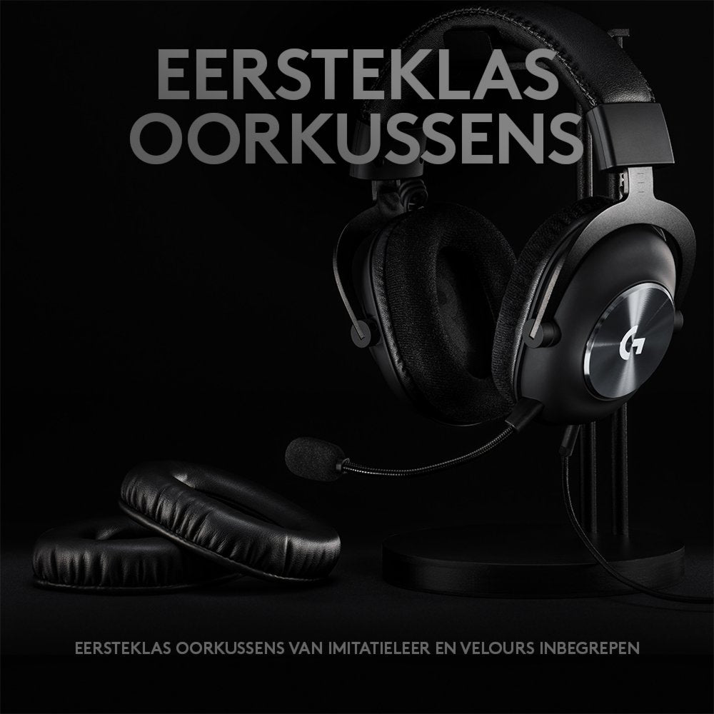 Logitech G Pro X | Bedrade Over-ear Gaming Headset | USB-A & 3.5mm | Zwart - Matmuis - Matmuis
