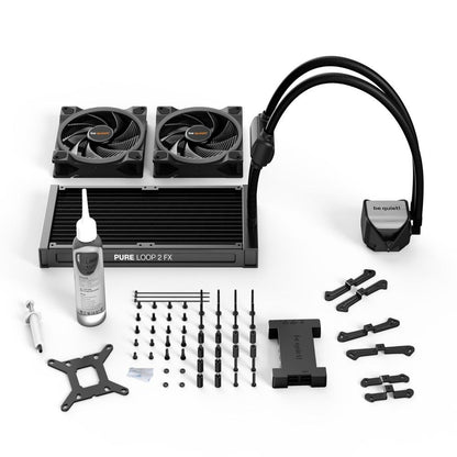be quiet! PURE LOOP 2 FX 280mm | All-in-One CPU Waterkoeler | Zwart - Matmuis - Matmuis