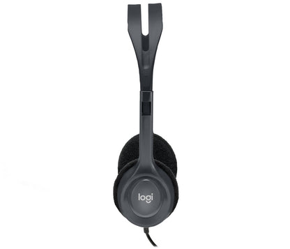 Logitech H111 | On-Ear Bedrade 3,5mm Koptelefoon met Microfoon | Grijs - Matmuis - Matmuis