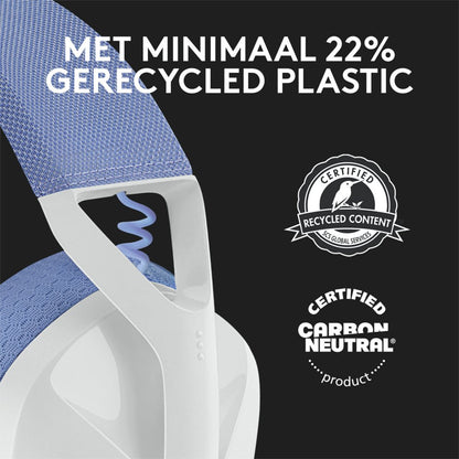 Logitech G G435 | Draadlooze Over-ear Gaming Headset | Bluetooth & USB-A Receiver | Wit/Lilac - Matmuis - Matmuis