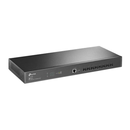 TP-Link TL-SX3008F | Managed L2+ Switch | 8 Poorten | 10G SFP+ | Rackmount - Matmuis